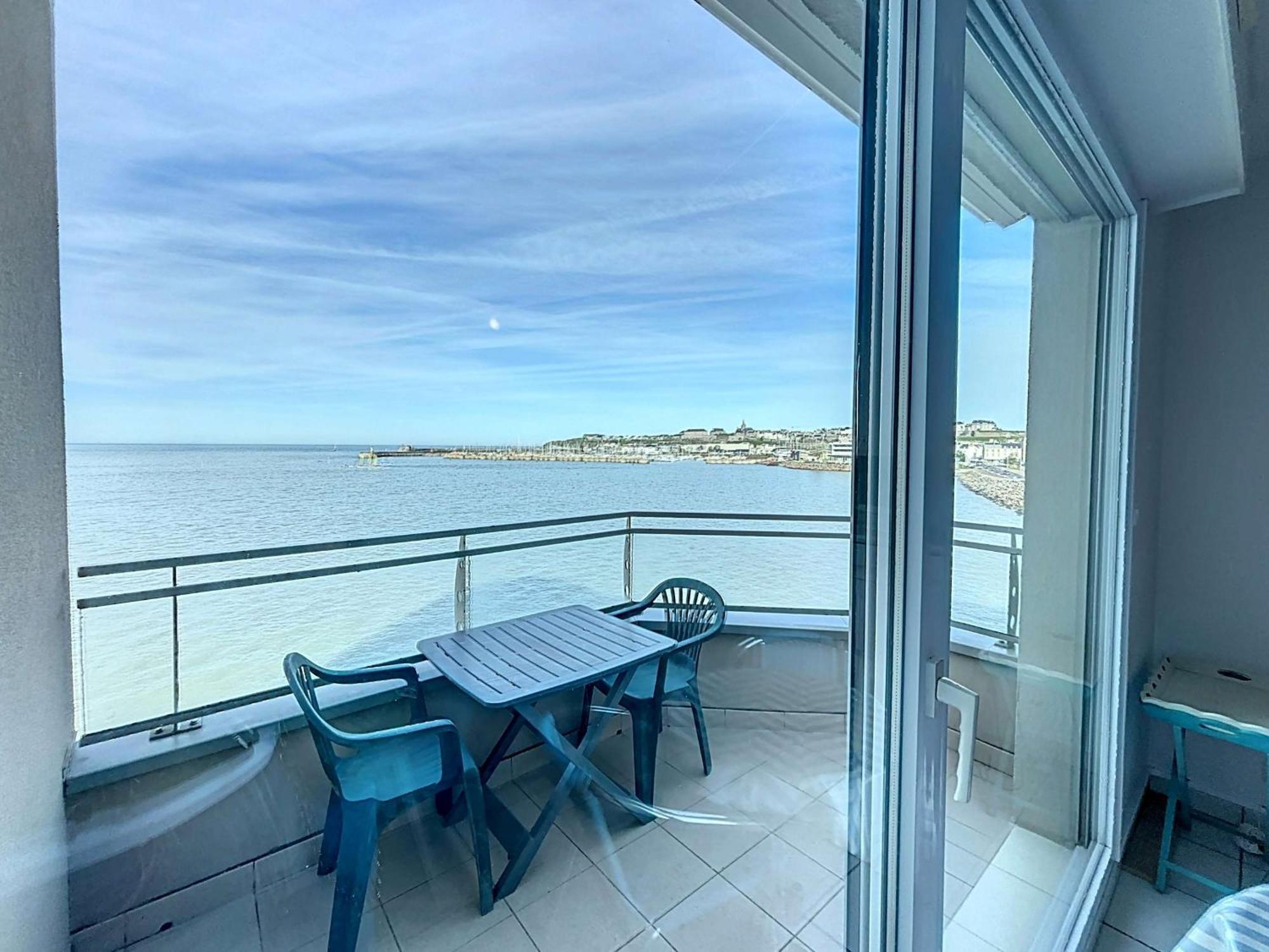 Appartement Avec Balcon, Proche Des Plages Et Commerces - Fr-1-361-89 Granville Buitenkant foto